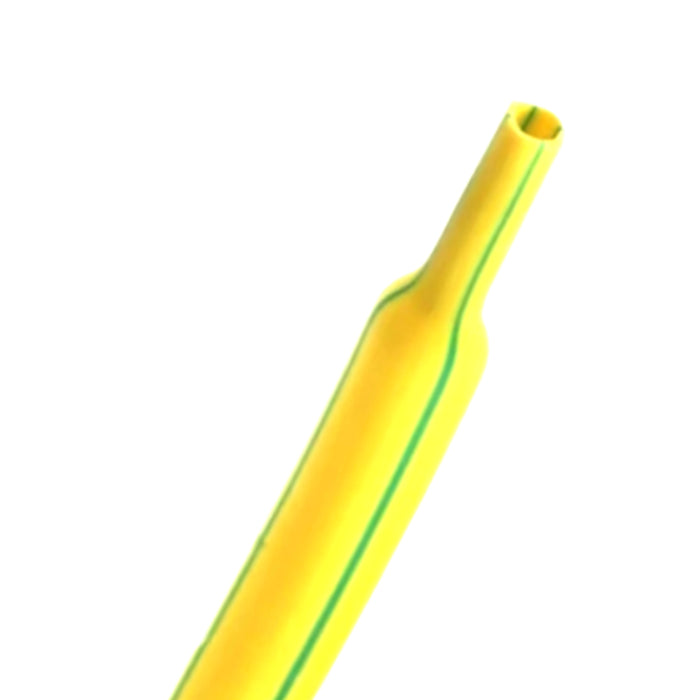 2:1 - Single Wall Polyolefin - Heat Shrink Tubing - Yellow / Green