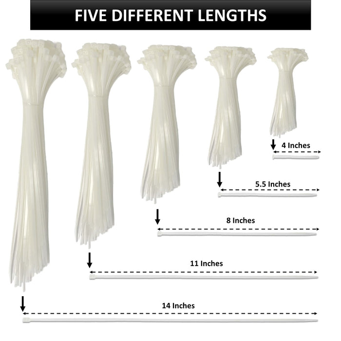 Assorted Sizes Zip Tie Kits