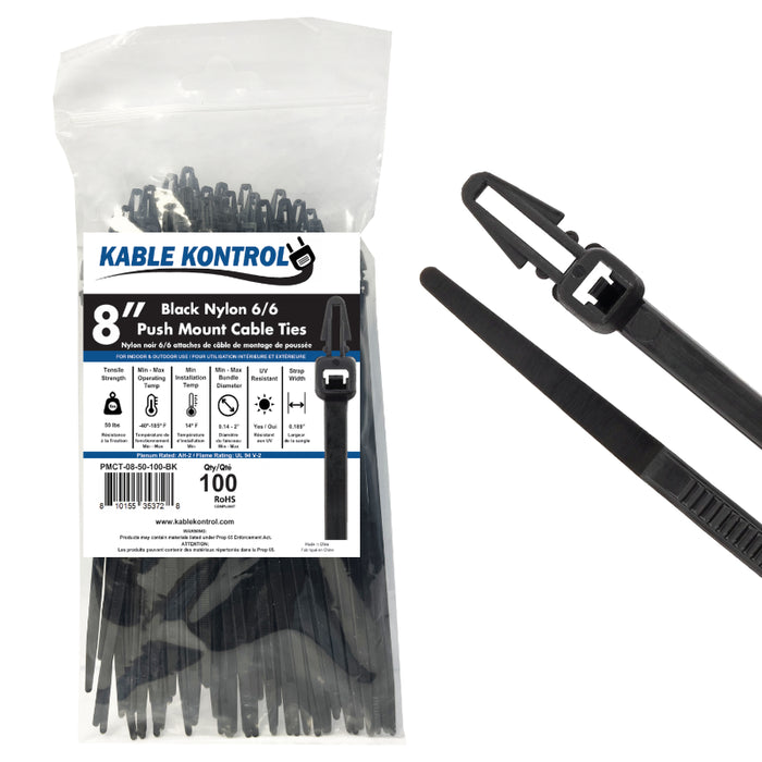 Push Mount Cable Zip Ties