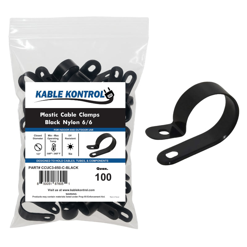 Nylon Plastic Cable Clamps