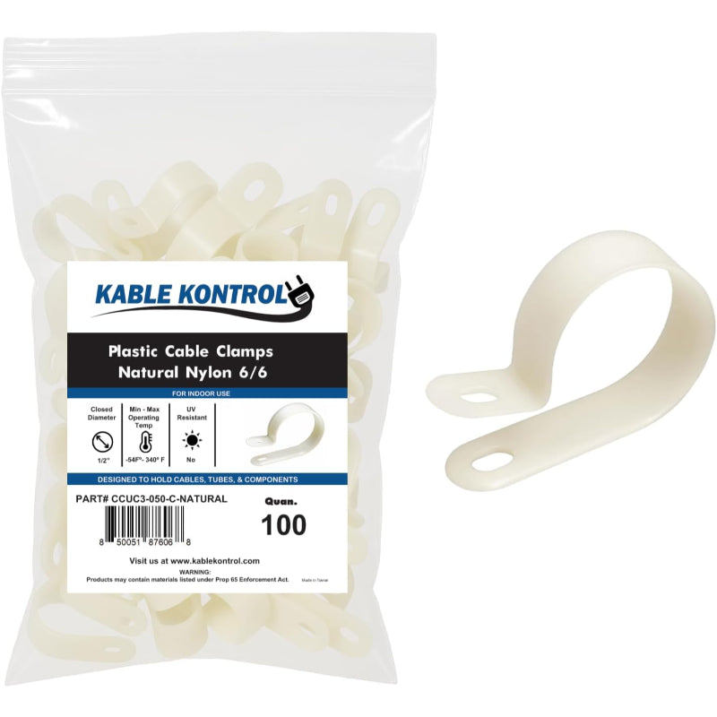 Nylon Plastic Cable Clamps