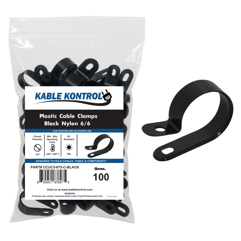 Nylon Plastic Cable Clamps