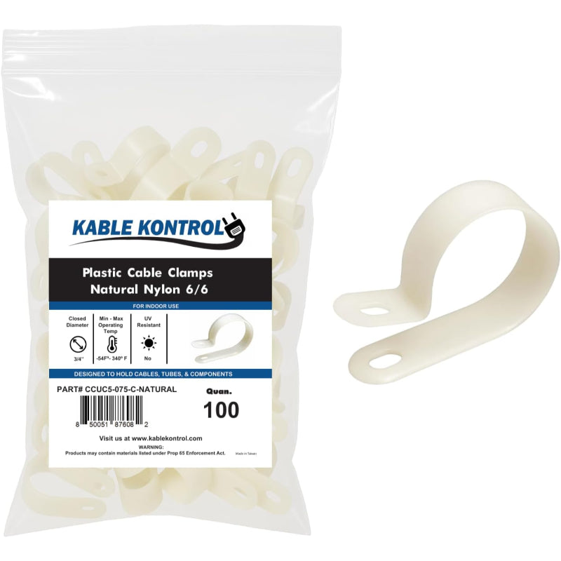 Nylon Plastic Cable Clamps