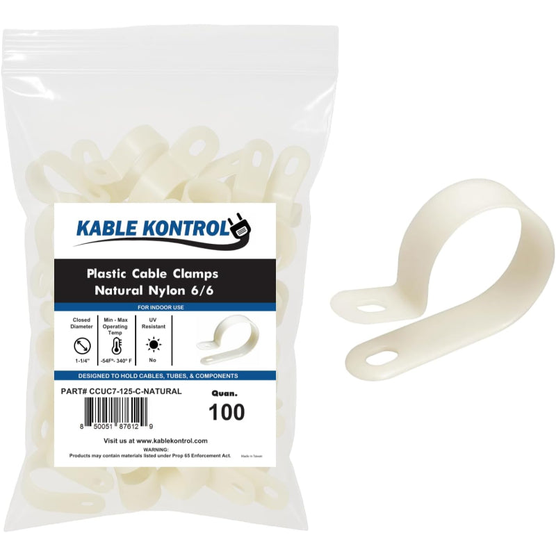 Nylon Plastic Cable Clamps