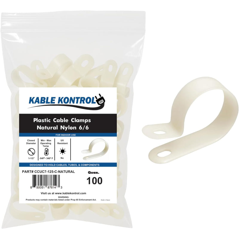 Nylon Plastic Cable Clamps