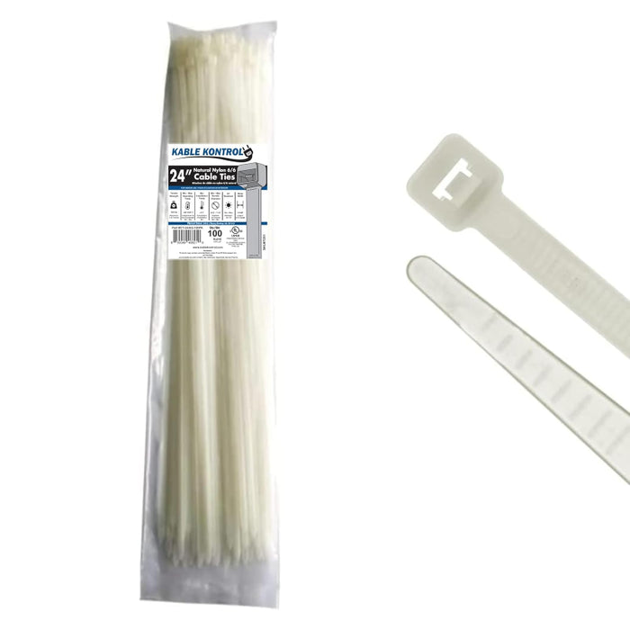 Natural Clear Nylon Zip Ties