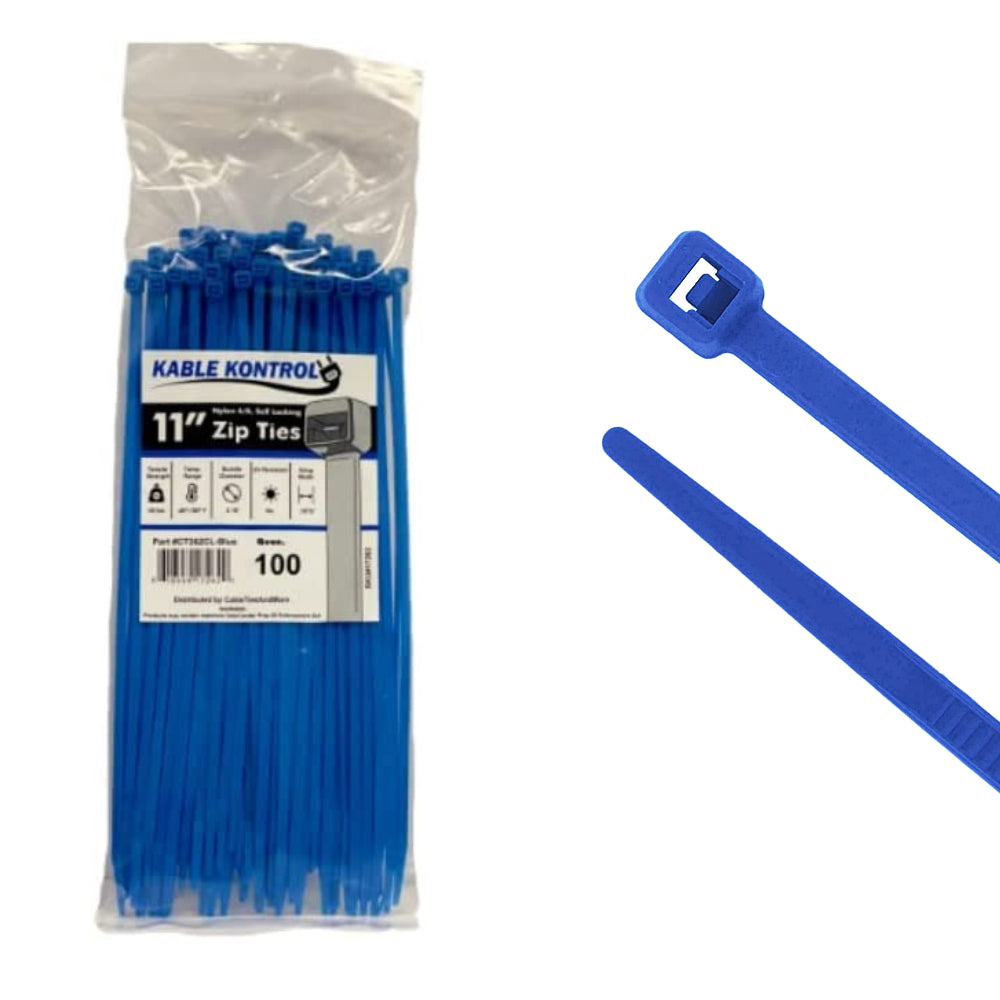 Colored Nylon Zip Ties — KABLE KONTROL