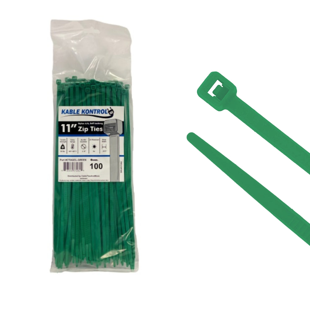 Colored Nylon Zip Ties — KABLE KONTROL