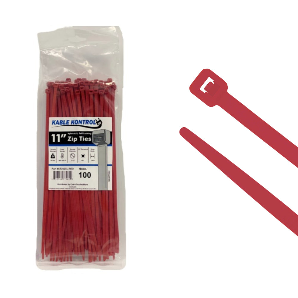 Colored Nylon Zip Ties — KABLE KONTROL