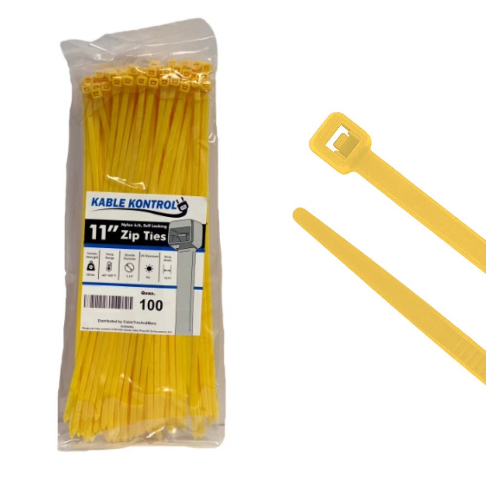 Colored Nylon Zip Ties — KABLE KONTROL