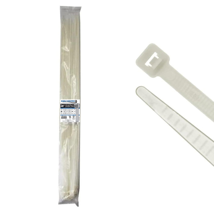 Natural Clear Nylon Zip Ties