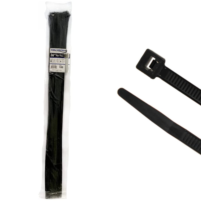 Black Cable Ties - UV Resistant