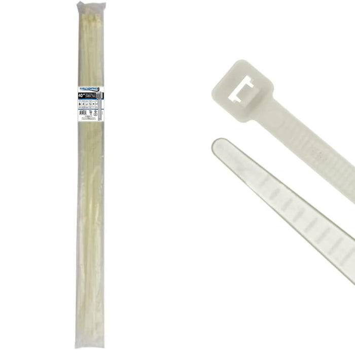 Natural Clear Nylon Zip Ties