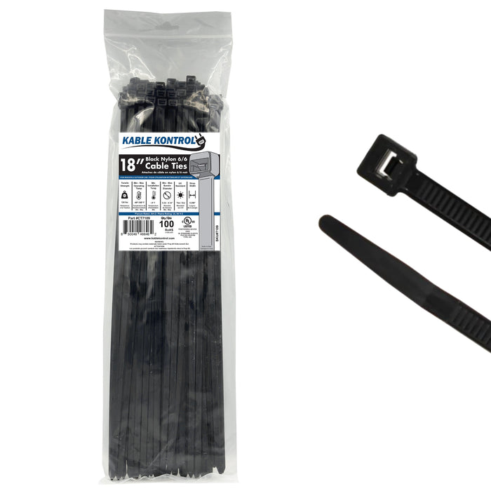 Black Cable Ties - UV Resistant