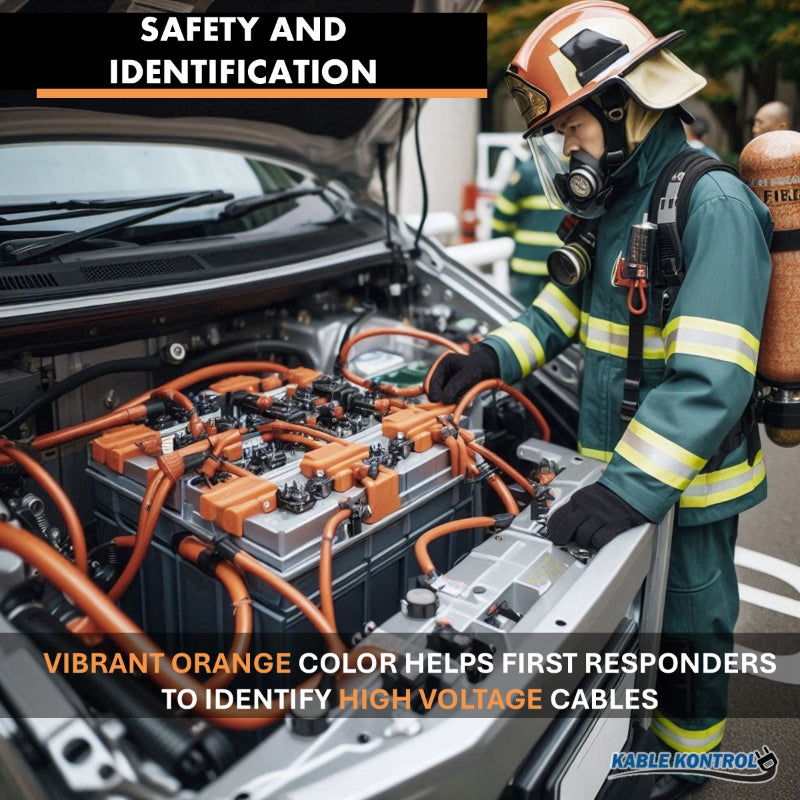 EV High Voltage Heat Shrink Tubing - Polyolefin - Single Wall - 2:1 Ratio