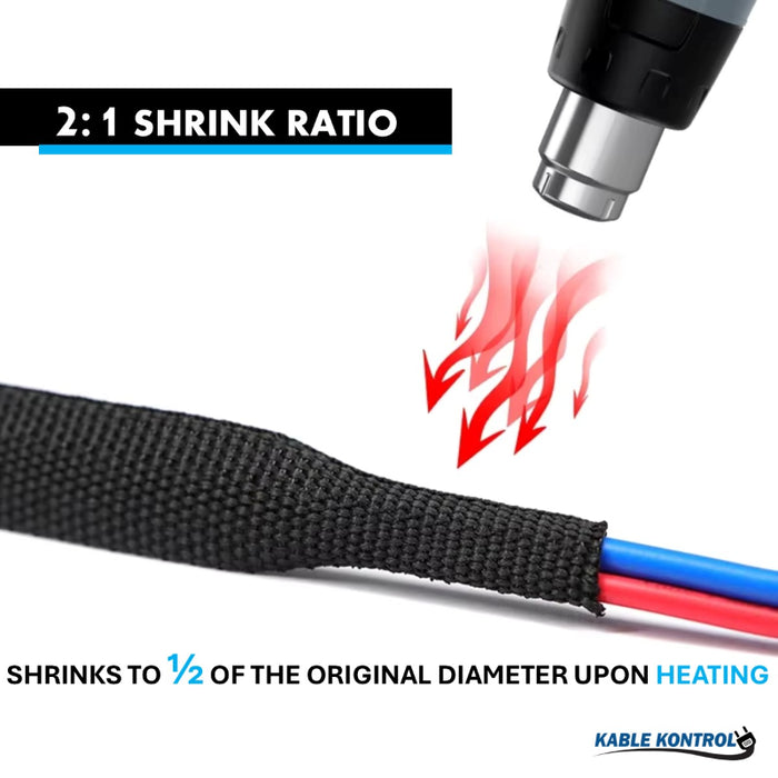 Fabric Heat Shrink Tubing 2:1
