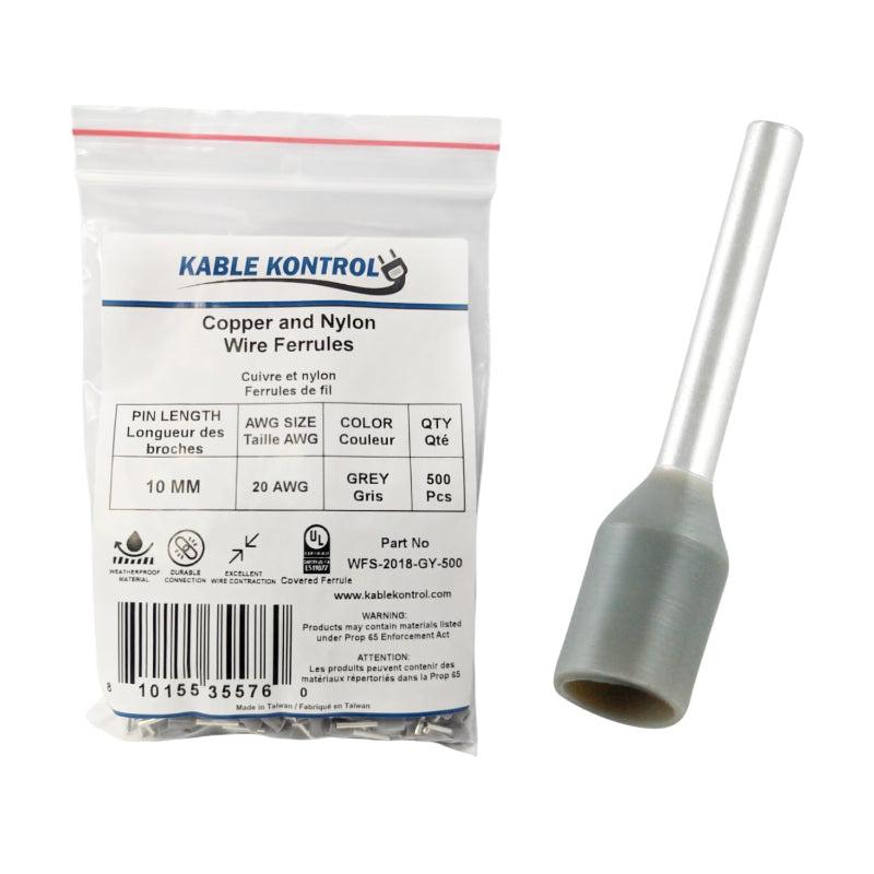 Wire Ferrules - Nylon Insulated - Single