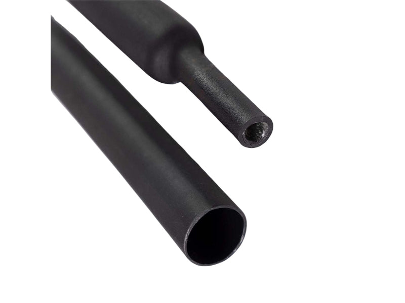 2:1 Dual Wall Adhesive Lined Heat Shrink Tubing - 3/8" Inside diameter - 4' Long Stick - 1 Pcs - Black