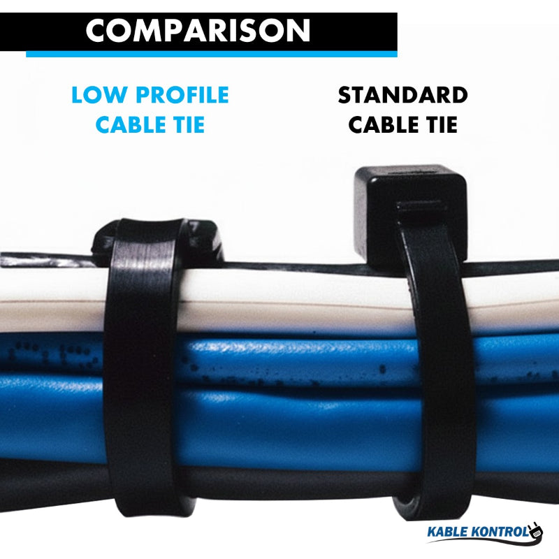 Inline Low Profile Zip Ties