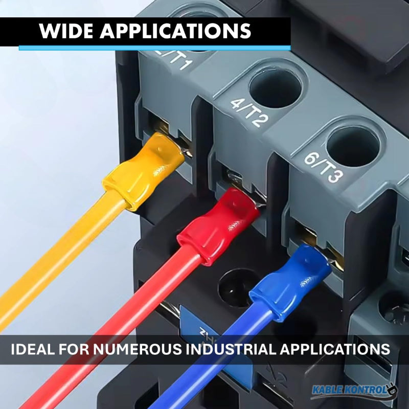 PVC Vinyl Insulated Ring Wire Terminal - Electrical Connector