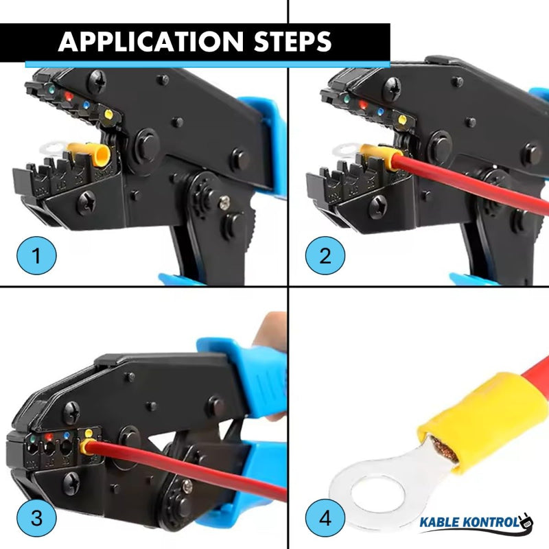 PVC Vinyl Insulated Ring Wire Terminal - Electrical Connector