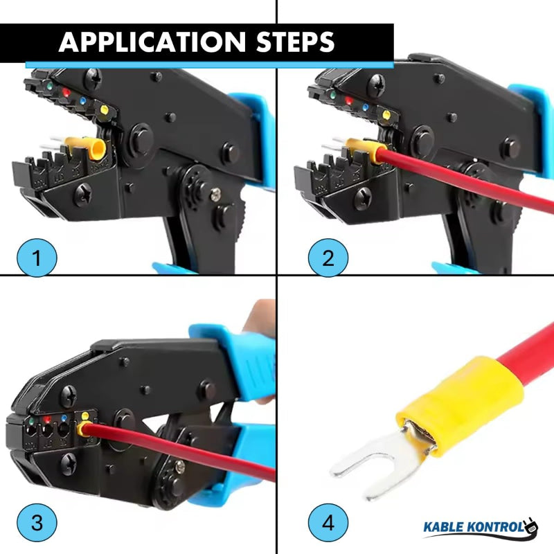 PVC Vinyl Insulated Spade Wire Terminal - Electrical Connector
