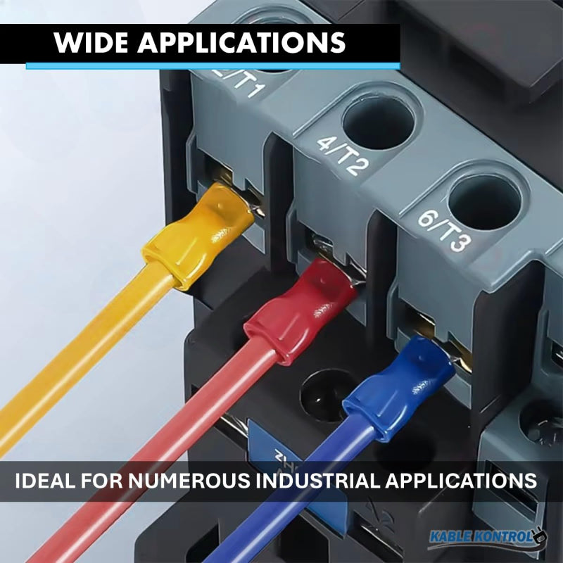 PVC Vinyl Insulated Spade Wire Terminal - Electrical Connector