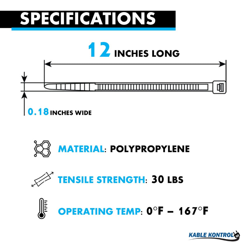 Polypropylene Cable Ties