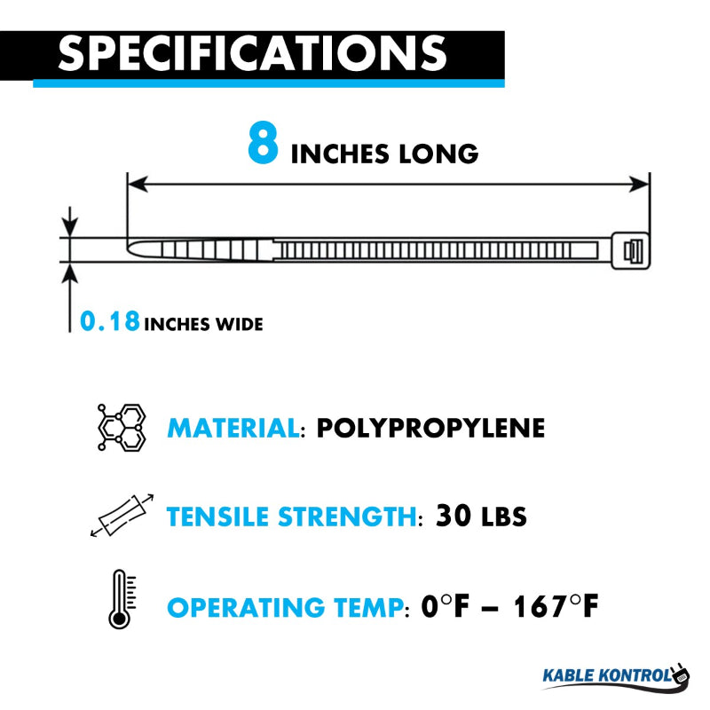 Polypropylene Cable Ties