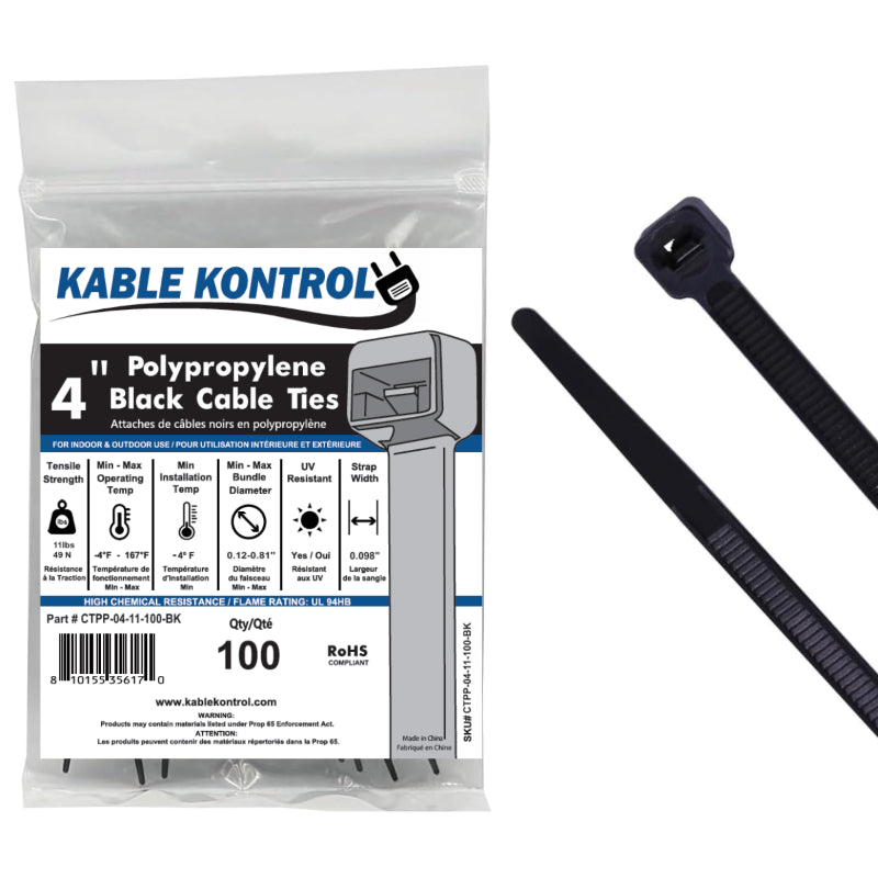 Polypropylene Cable Ties