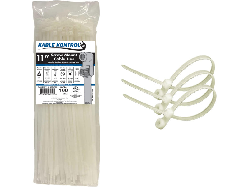 Screw Hole Mount Cable Ties