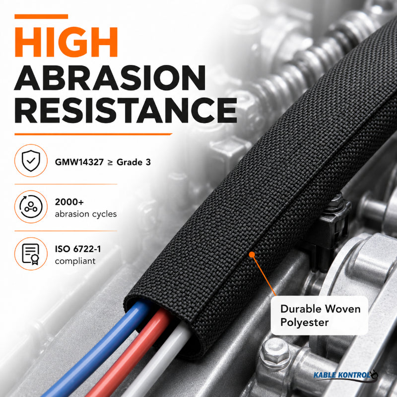 Self-Closing Woven Wrap Braided Cable Sleeving