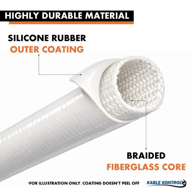 Electrical Insulation Sleeve - Silicone Coated Fiberglass
