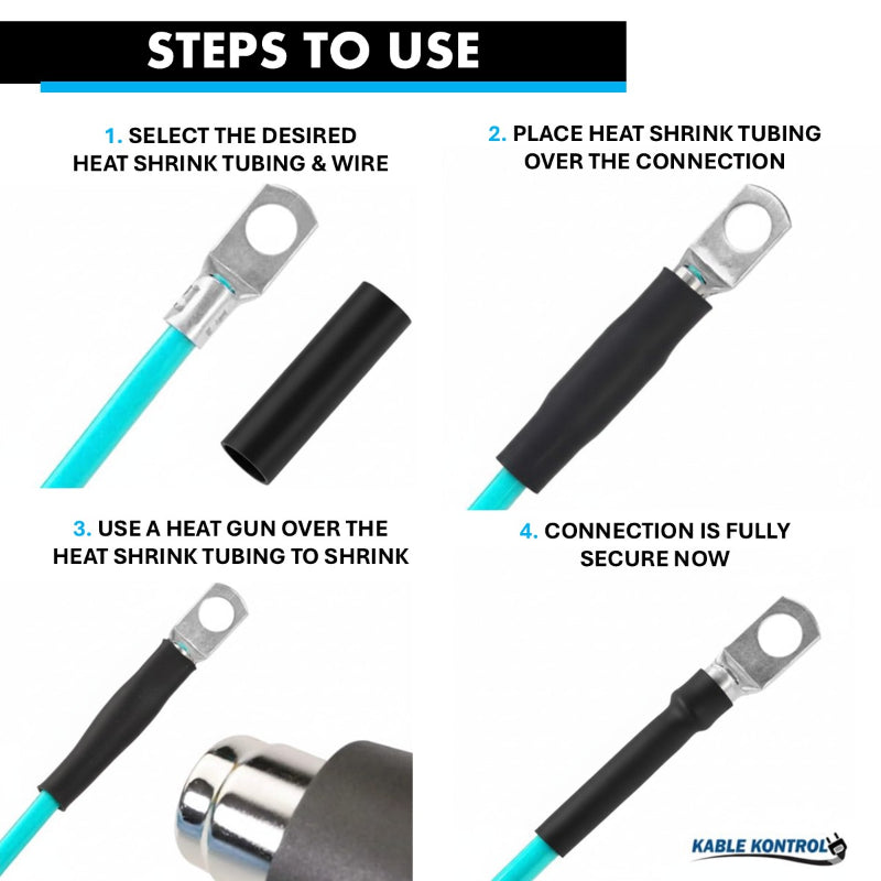 Heat Shrink Tubing - Thin Wall - Polyolefin - 2:1 Ratio