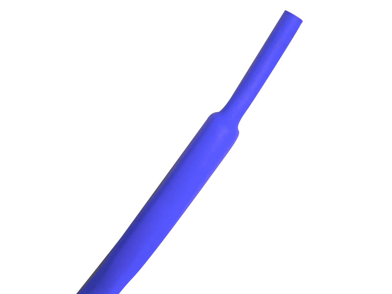 2:1 Polyolefin Heat Shrink Tubing - 1-1/4" Inside Diameter - 100' Length - Blue