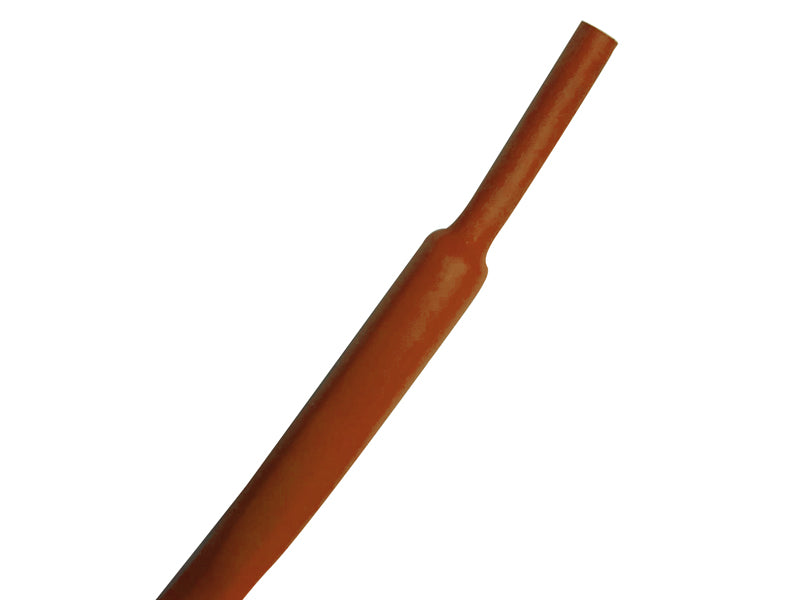 2:1 Polyolefin Heat Shrink Tubing - 1" Inside Diameter - 100' Length - Brown