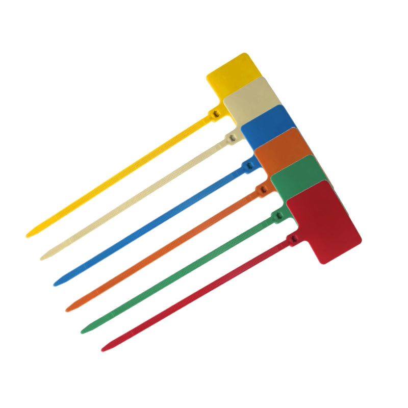 Large ID Flag Cable Zip Ties