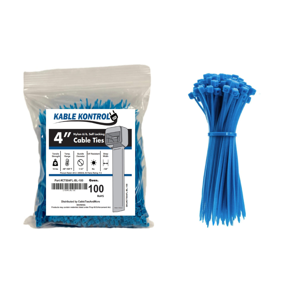 Colored Nylon Zip Ties — KABLE KONTROL