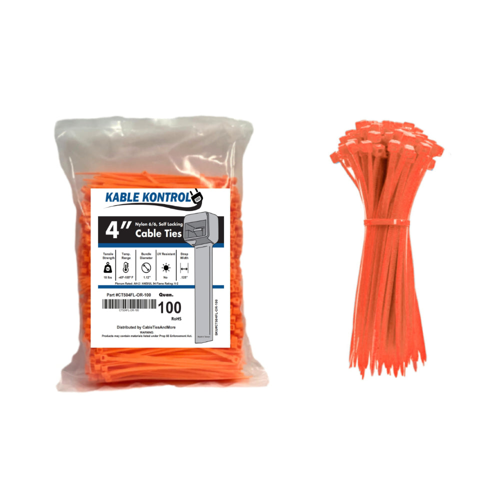 Colored Nylon Zip Ties — KABLE KONTROL