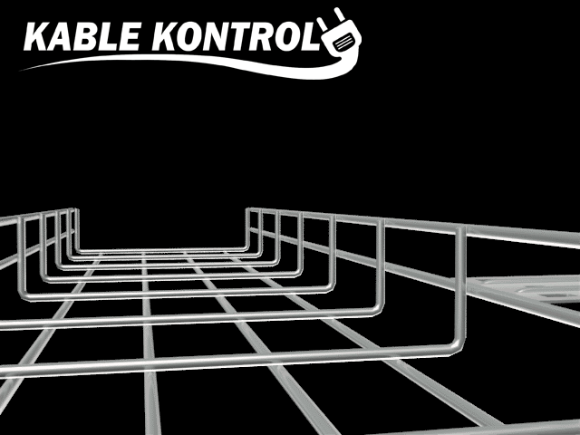 Cable Tray Waterfall Cable Guider - 304 Stainless Steel — KABLE KONTROL