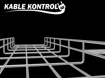 Cable Tray Waterfall Cable Guider - 304 Stainless Steel — KABLE KONTROL