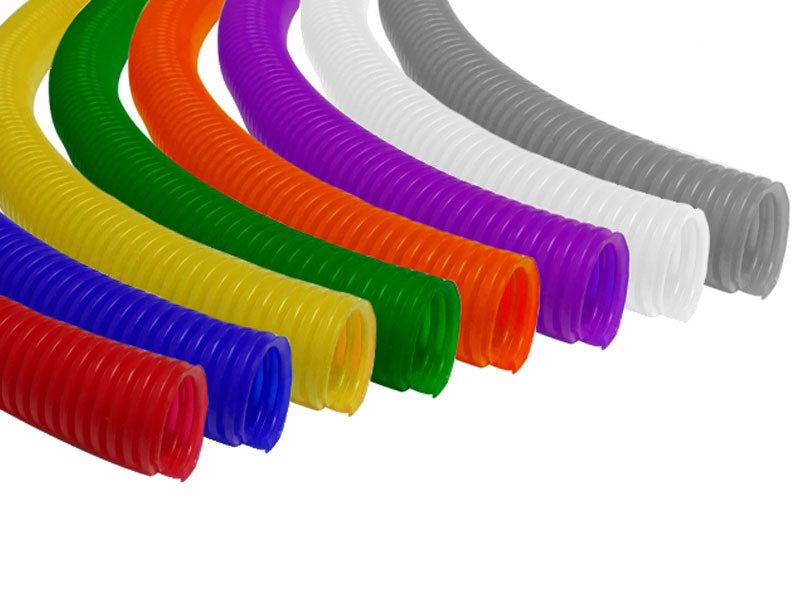 Convoluted Split Wire Loom Tubing - Polyethylene