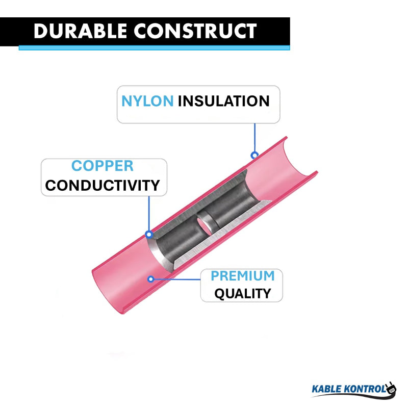 Butt Splice Connector - Nylon Insulated