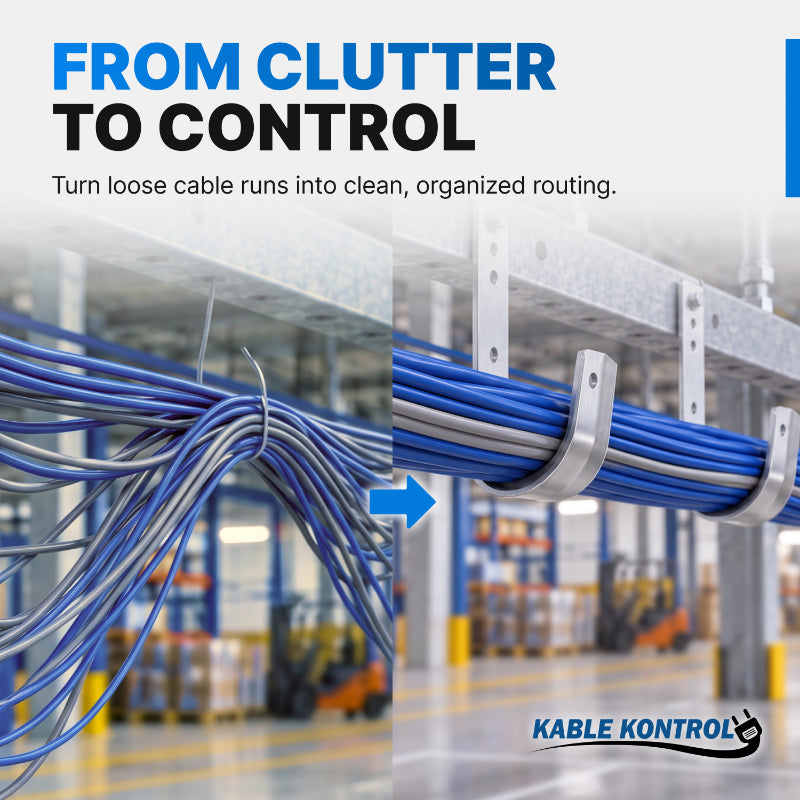 J Hook - Cable Management - Zinc Platted Steel