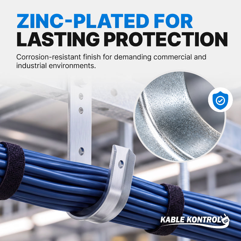 J Hook - Cable Management - Zinc Platted Steel