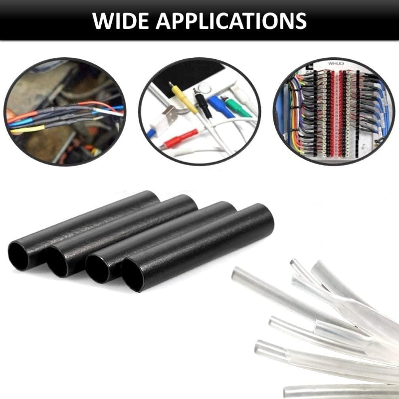 Heat Shrink Tubing - Dual Wall Adhesive Lined - Polyolefin - 4:1 Ratio