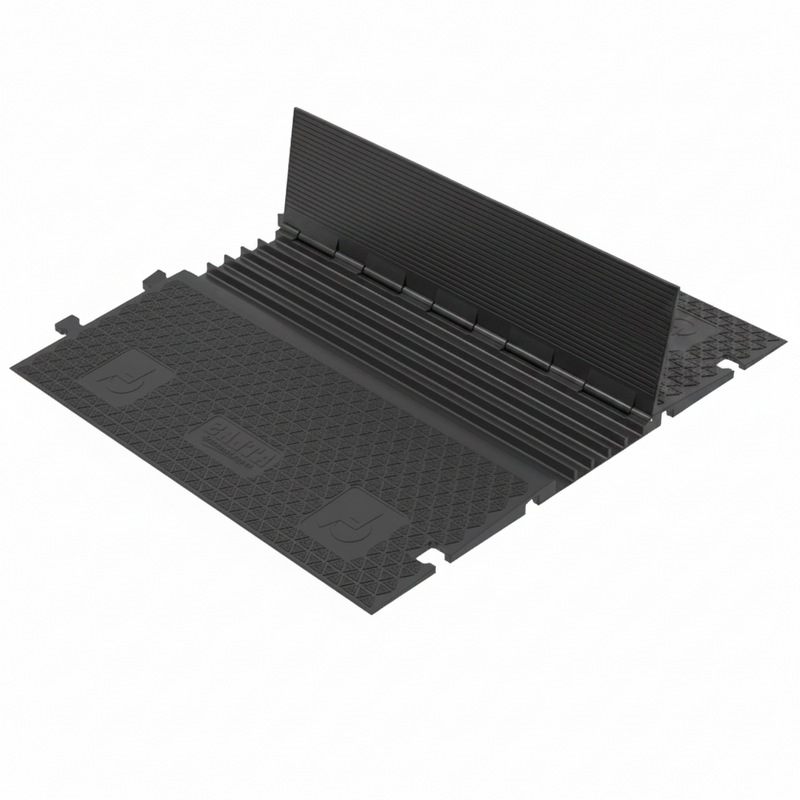 ATLAS® ADA Low Profile Cable Protector Ramp - 5 Channels - CP-ADA-5CH-BB