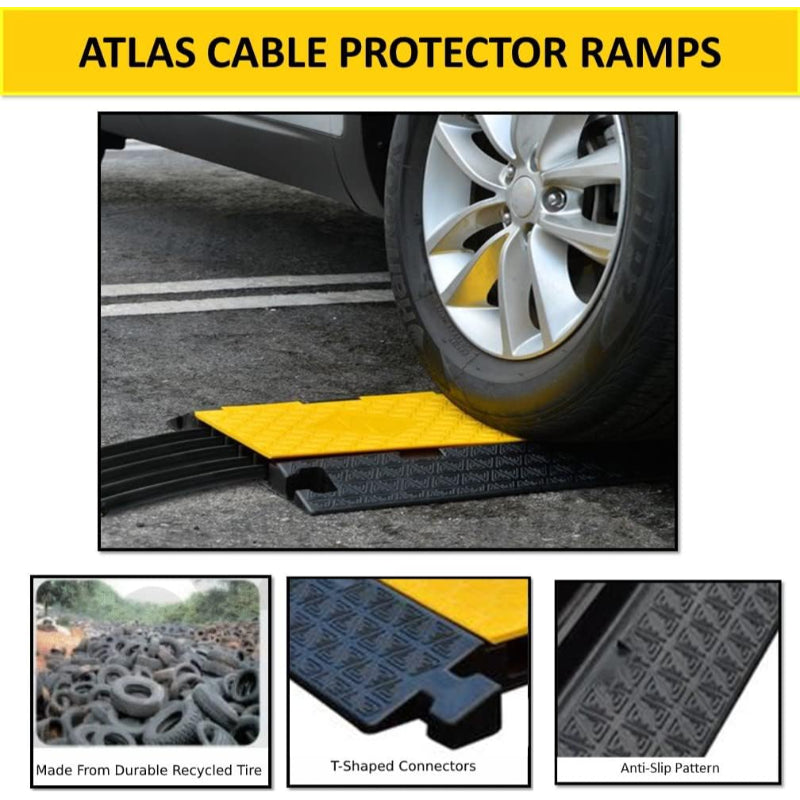 ATLAS Cable Protector Ramp - 5 Channels - CP9975