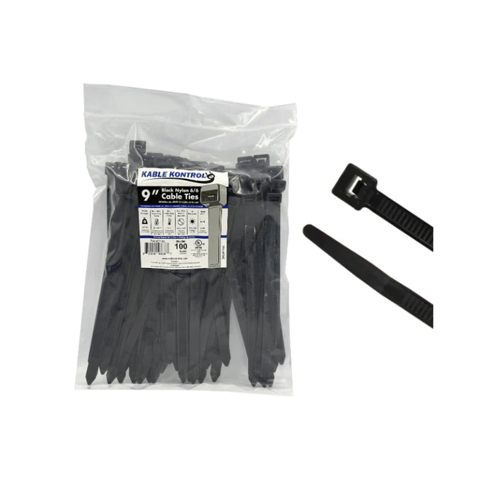 Black Cable Ties - UV Resistant