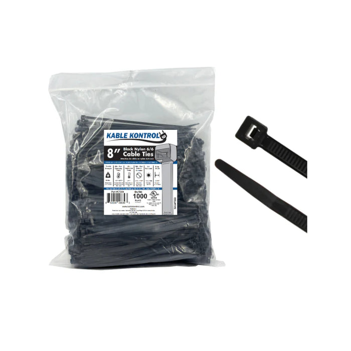 Black Cable Ties - UV Resistant